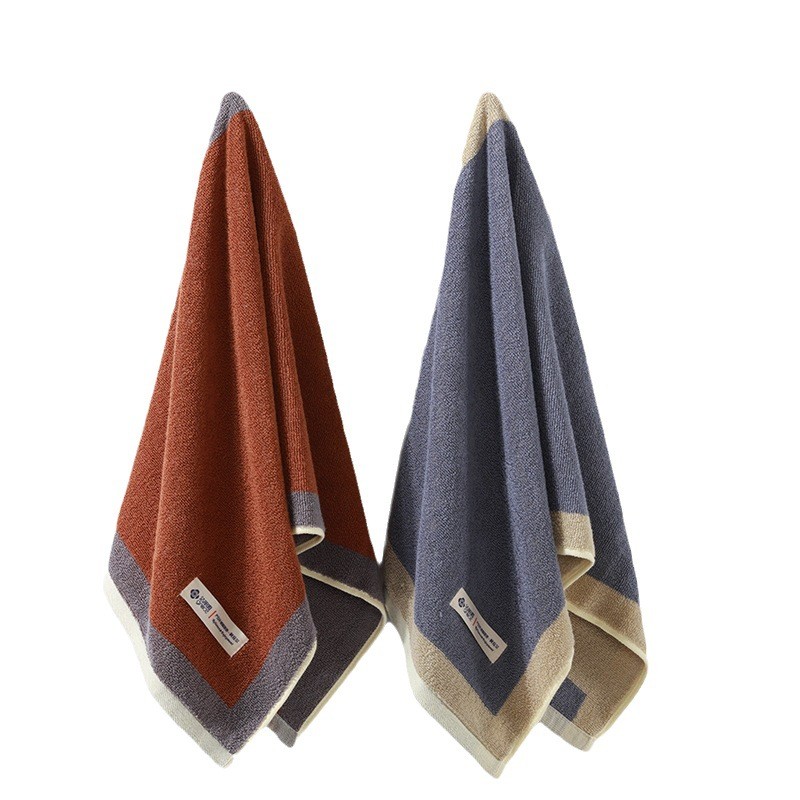 Khăn Jieliya Tân Cương Khăn mặt Cotton đế dài thêu LOGO Quà tặng phúc lợi 7533-1