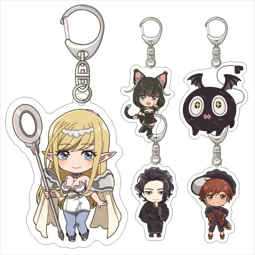 Móc khóa Anime No Longer Allowed in Another World Isekai Shikkaku mika acrylic in hình nhân vật tran