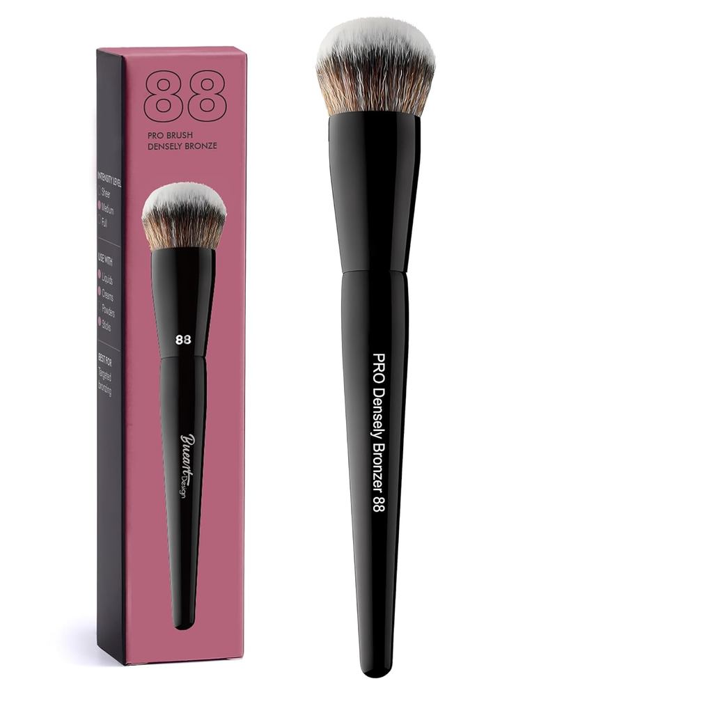 Bueart Design PRO Densely Bronzer Cọ Trang Điểm 88 Với Tóc Dày Đặc Cao Cấp Cho Kem Nền Bronzer Liqui