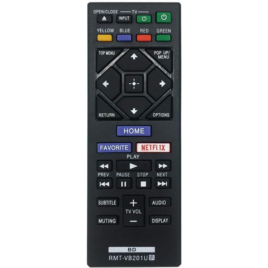 Thay Thế RMT-VB201U Remote Sony DVD Player Cho Sony Blu-ray DVD Player BDP-S1170CA BDP-S3700 Remote