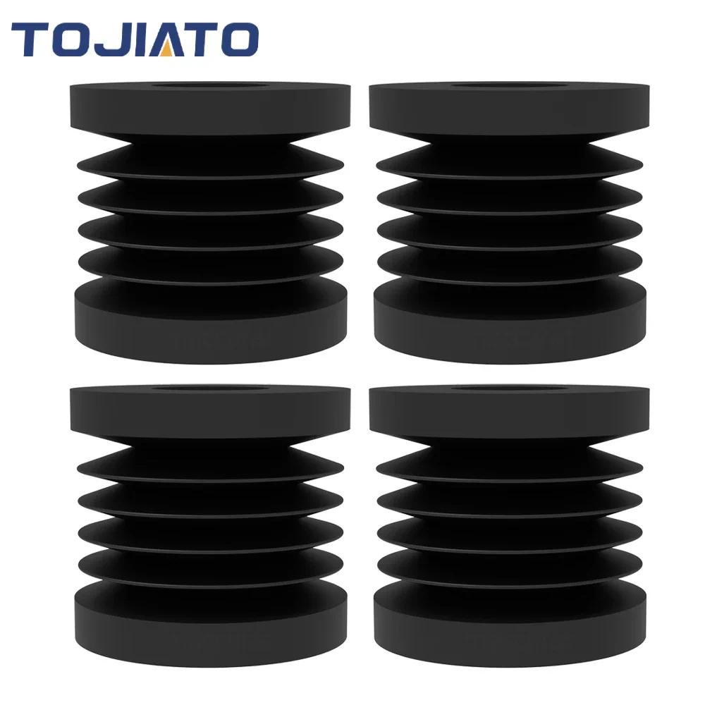 4 Cái Cho Bambu Lab X1 / X1 Voron Carbon Chống Rung Chân Chống Trơn Trượt Chống Bụi Cao Su Chân Miến