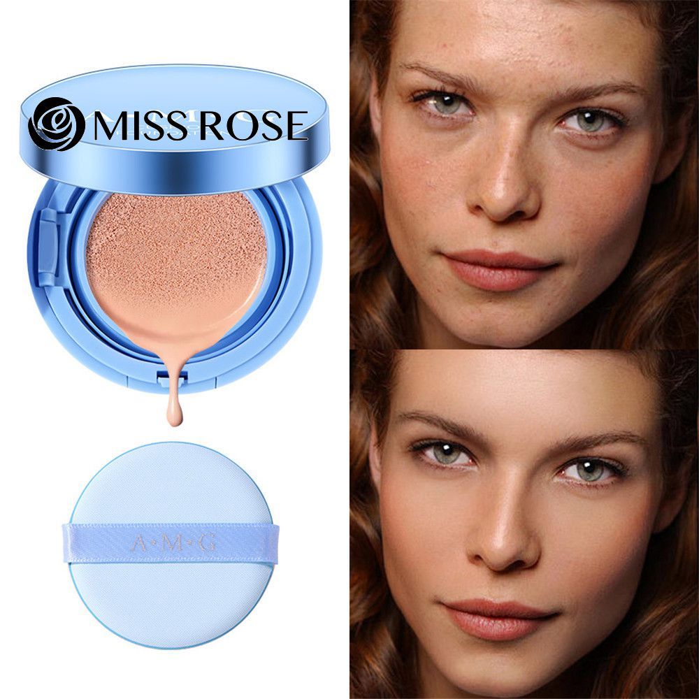 Kem nền dạng lỏng AMG Soft Light Soft Haze Fluorescence Beauty Clear Makeup Effect Dưỡng ẩm 15g Kem 