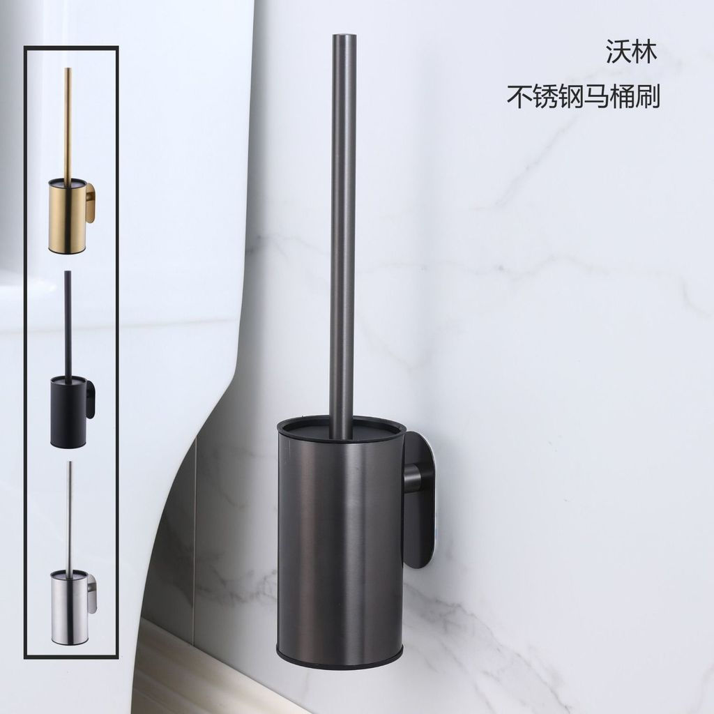 Toilet-free new product12y Magic Brush Set for Household Cleaning of Hard-to-Reach Areas, Stainless 