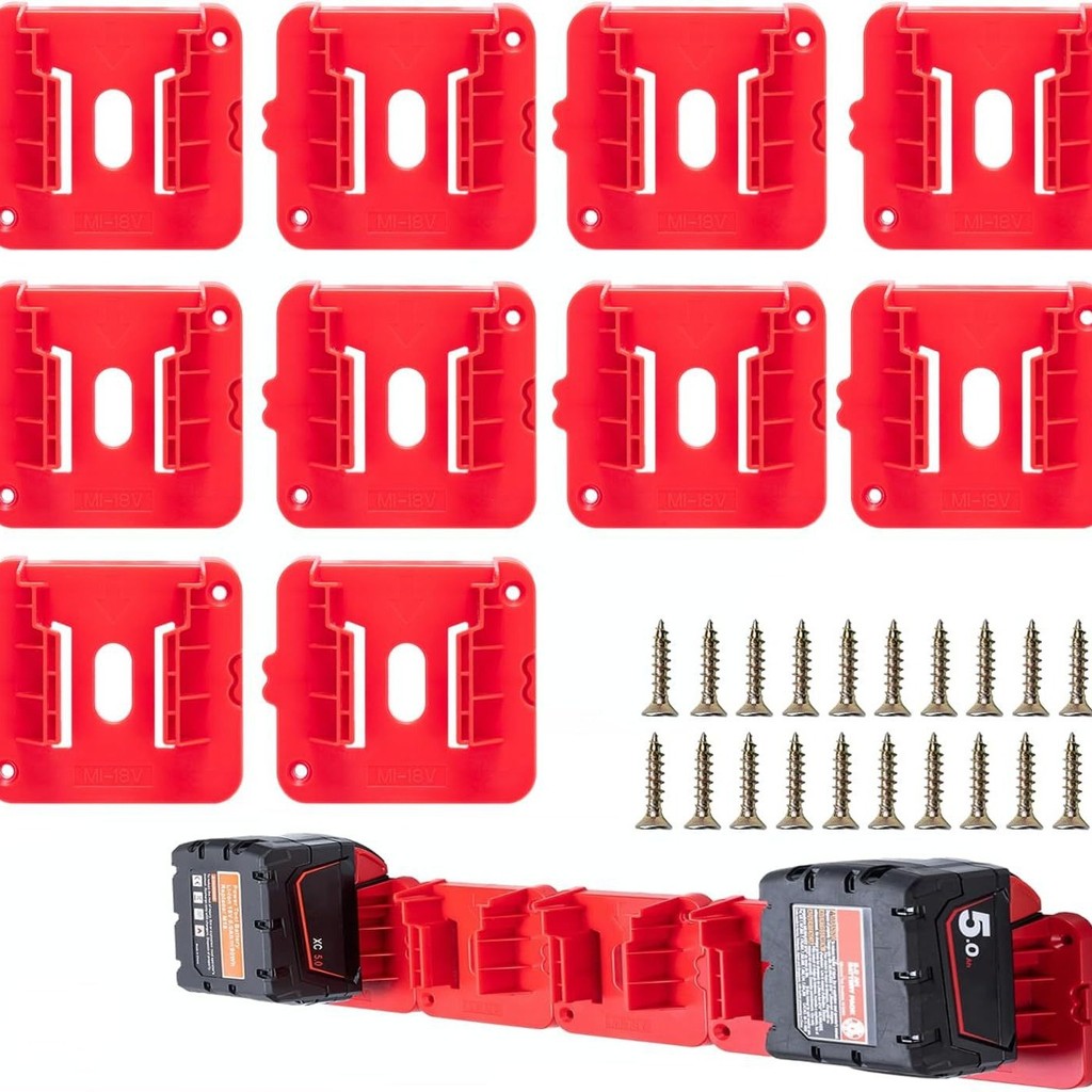 Giá đỡ pin cho Milwaukee M18 18V