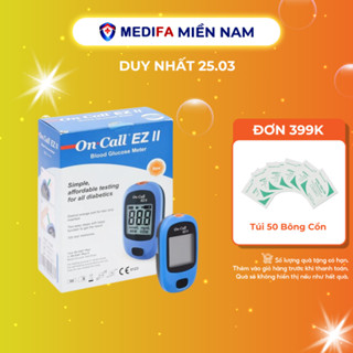 Máy Đo Đường Huyết On Call EZ II Sử Dụng Đo Đường Huyết Cá Nhân, Chưa Có Que Thử