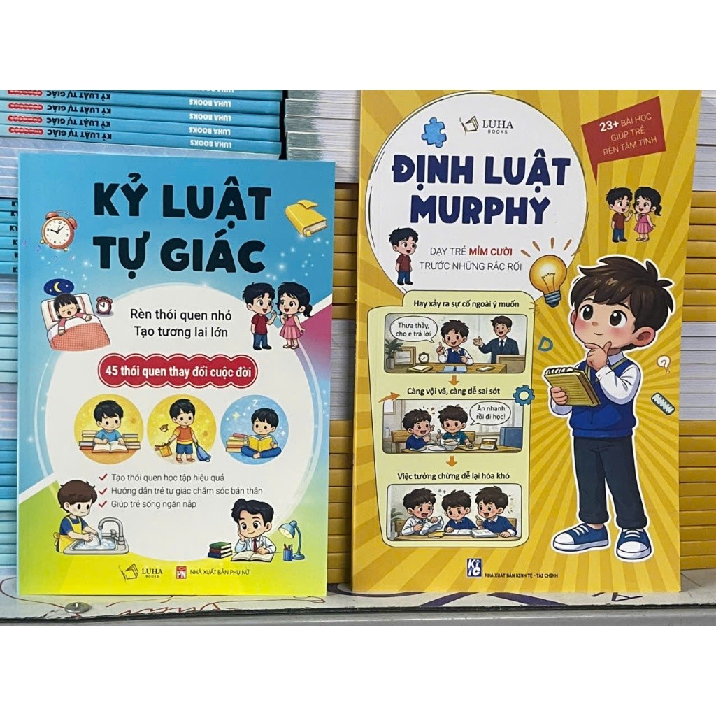 Sách - Combo 2 cuốn: Định Luật Murphy + Kỷ luật tự giác