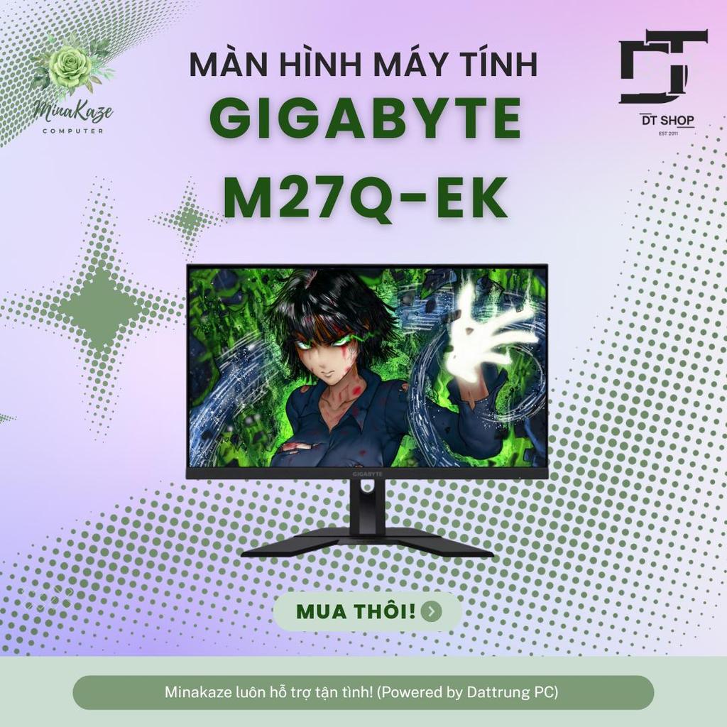 Màn Hình GIGABYTE M27Q-EK 27" | 2K QHD, SuperSpeed IPS, 170Hz - Công Nghệ KVM Độc Đáo, Trải Nghiệm M