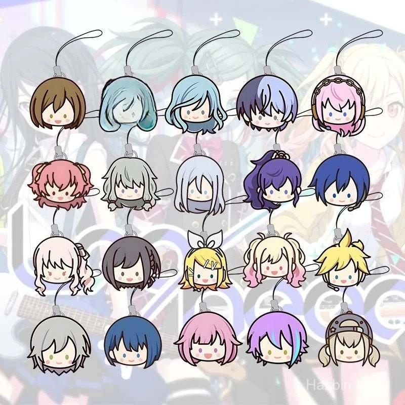 Anime Project Sekai Pendant ASAHINA MAFUYU AKIYAMA MIZUKI Acrylic Phone Lanyards Phone Charm Decorat