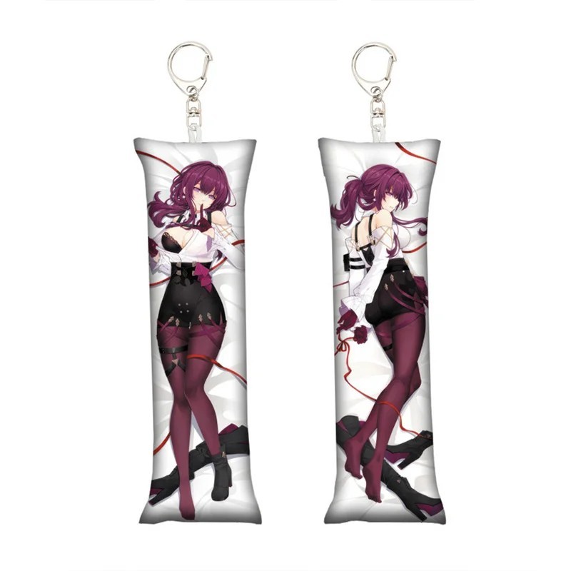 Móc khóa Gối ôm Mini Dakimakura Game Honkai Star Rail Kafka Fu Xuan March 7th Dan Heng Phụ kiện Anim