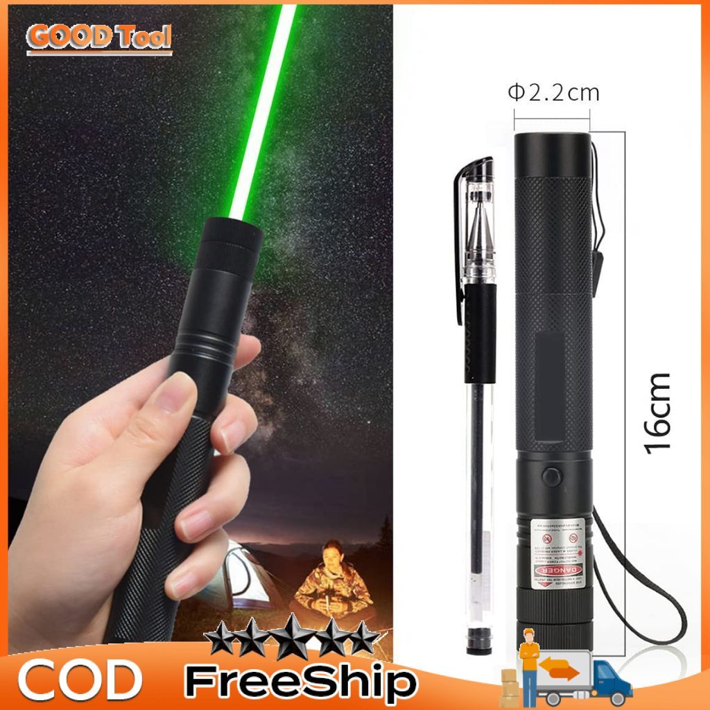 Đèn laser siêu mạnh, Đèn pin laser 303 pin sạc, Đèn laze chiếu sao, Bút laser -0