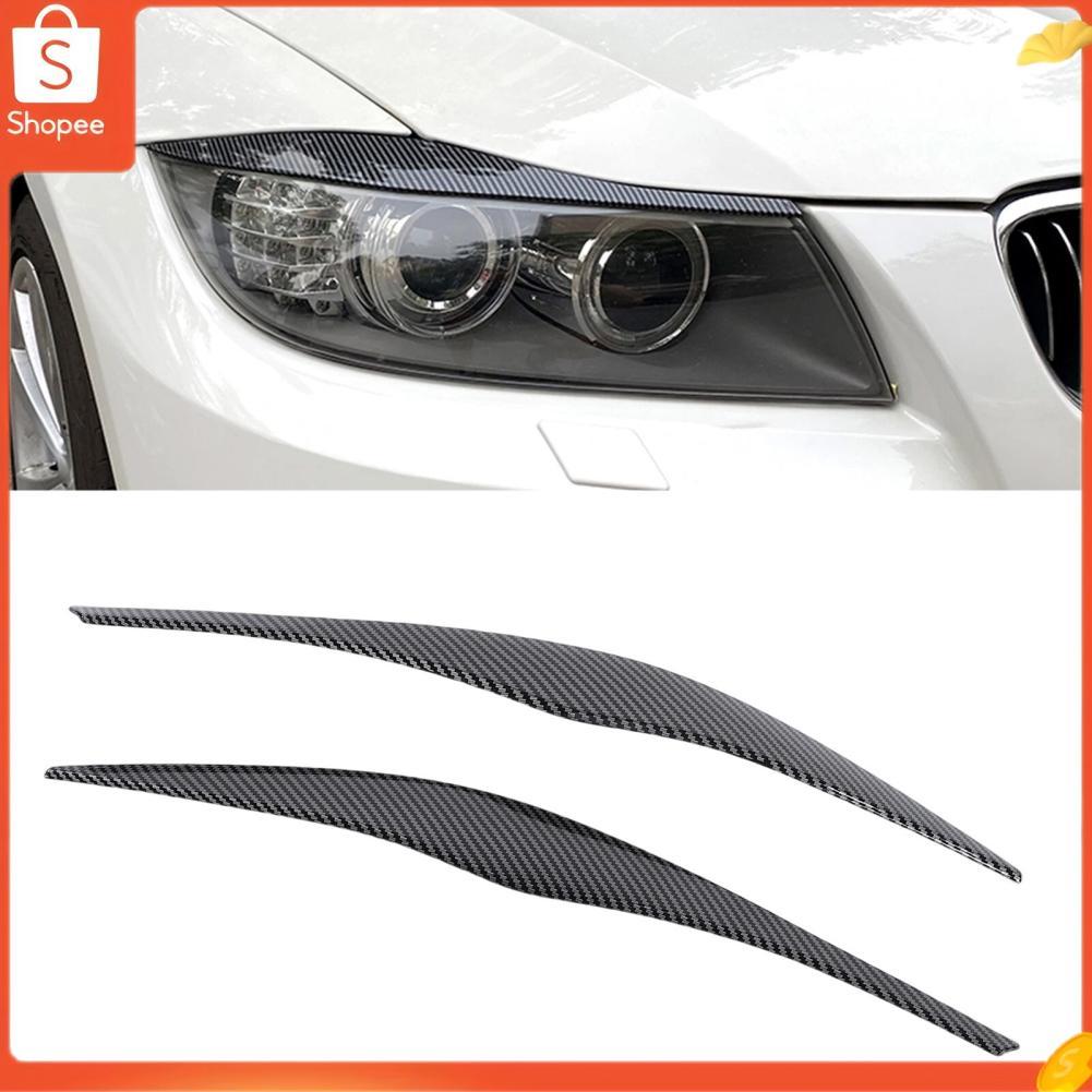 Firstmallds-vn-sip-tw Sợi Carbon Nhìn Đèn Pha Mí Mắt Viền Lông Mày Thay Thế Cho 3 Series E90 E91 Sed