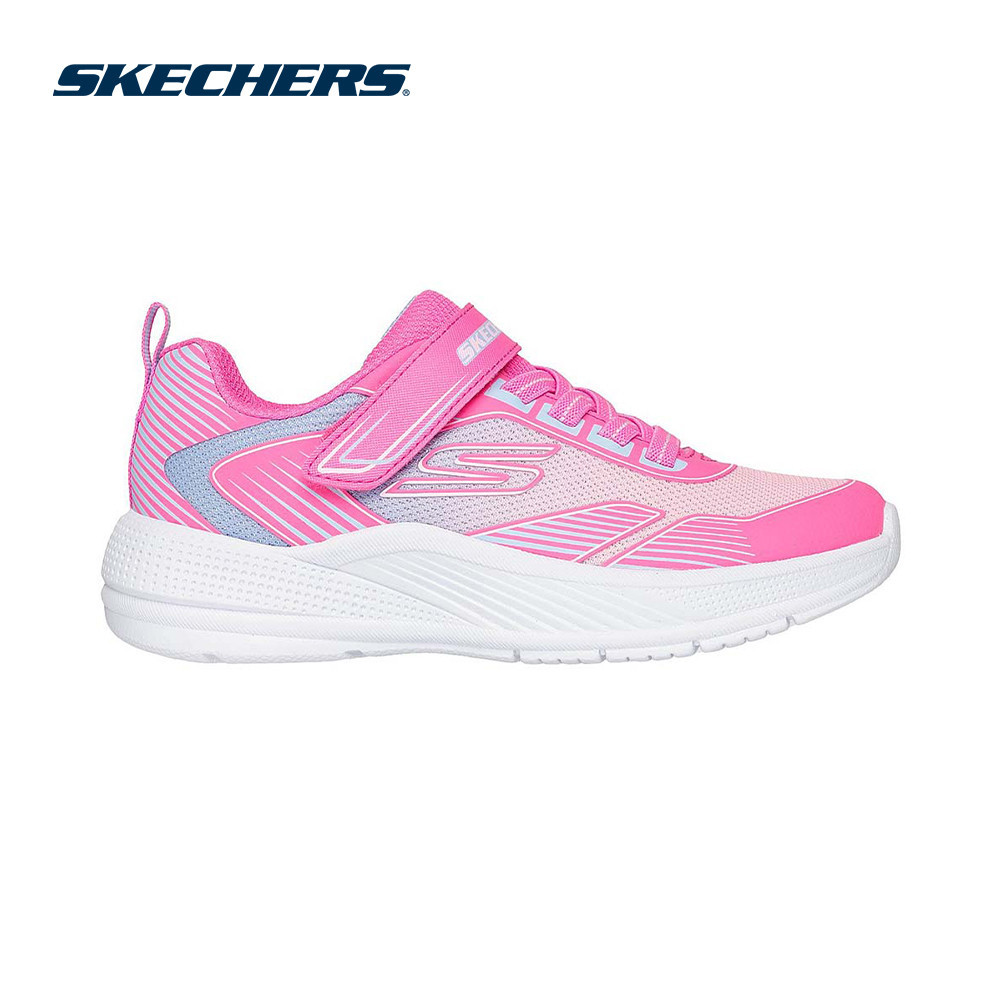 Giày Thể Thao Bé Gái Skechers Microspec Advance Oasis Point - 303657L-HPMT