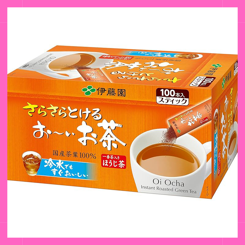 Itoen Oi Ocha Sarasarahoji Tea Sticks 0.8g × 100 Packs