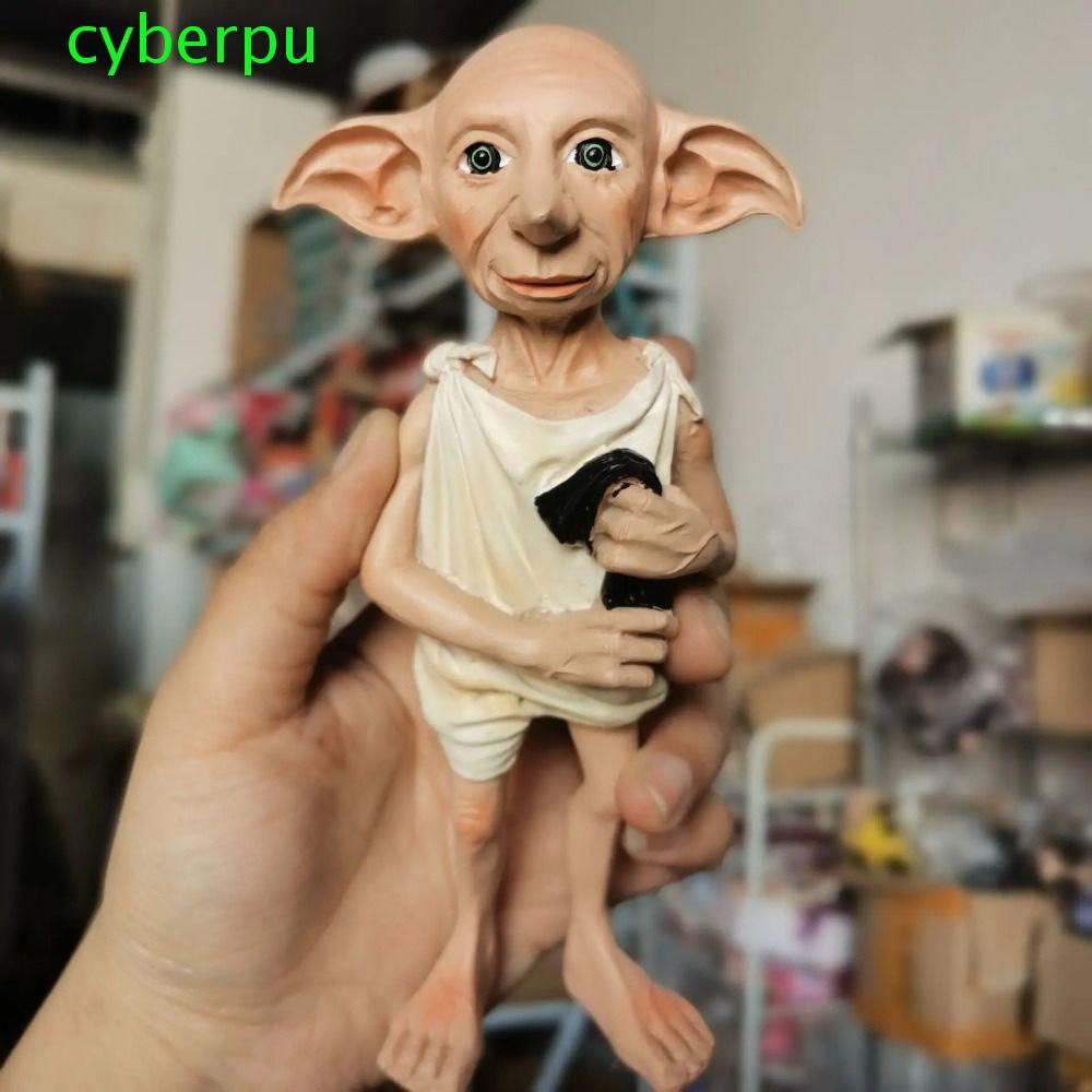 CYBERPULSE Halloween Dobby Elf Đồ Chơi, Sưu Tập Anime Hình Dobby Elf Điêu Khắc, Đồ Trang Trí Hoạt Hì