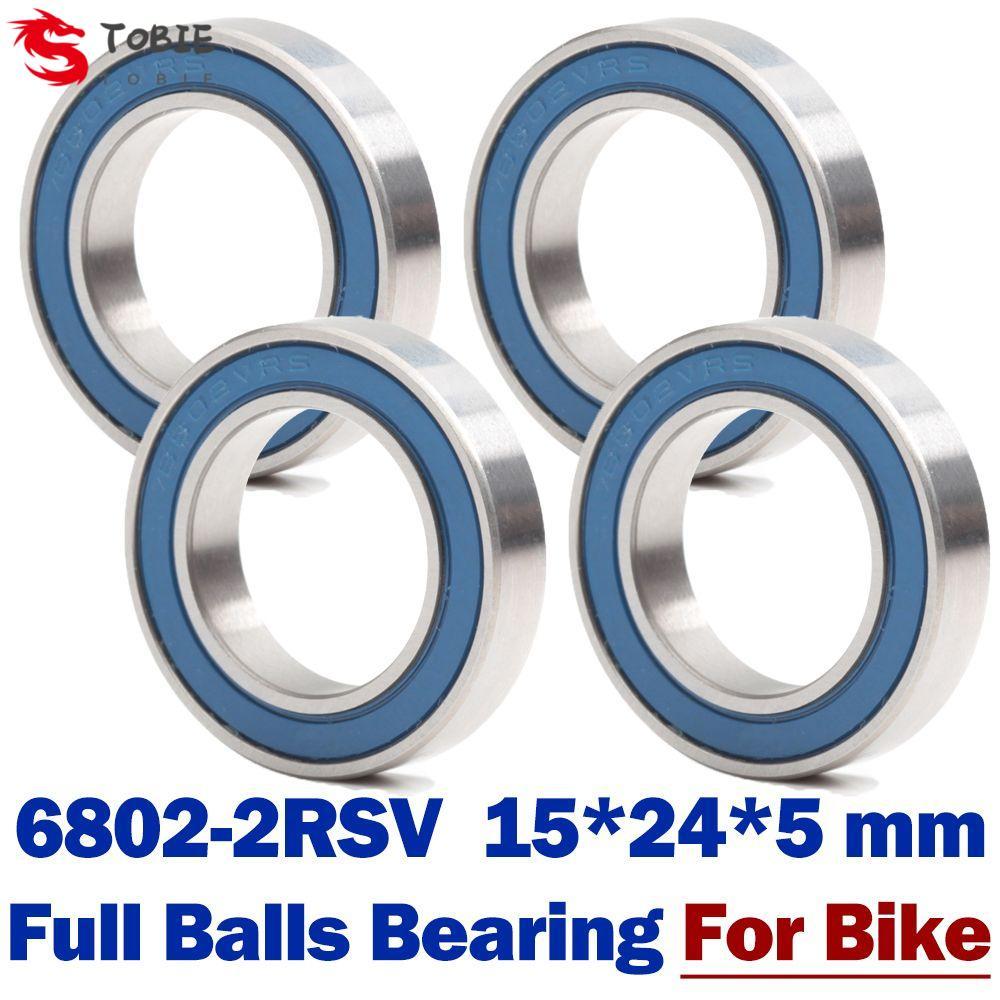 TOBIE 6802 VRS MAX Vòng bi 6802 VRS 4 Bộ phận sửa chữa Thép Chrome màu xanh Vòng bi đầy đủ