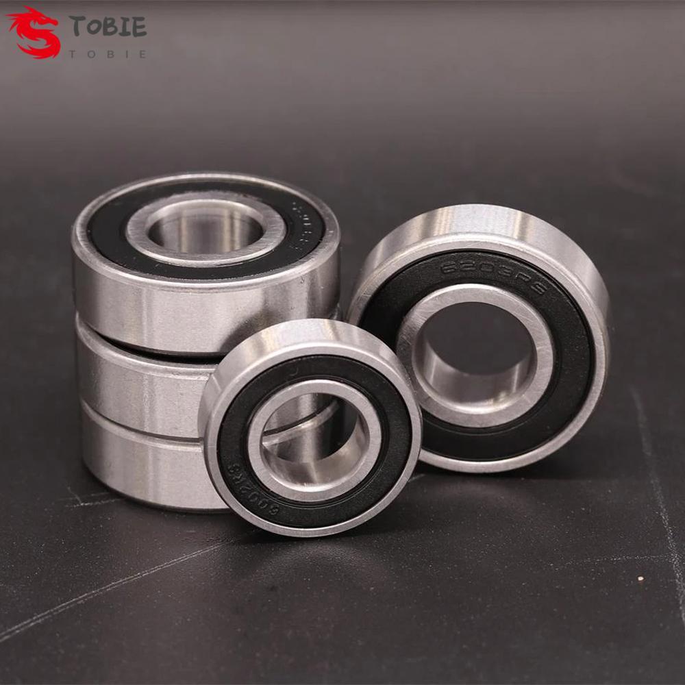 Vòng bi TOBIE Cao su đôi Vòng bi thu nhỏ chất lượng cao 6000RS Niêm phong cao su rãnh sâu 6000-2RS