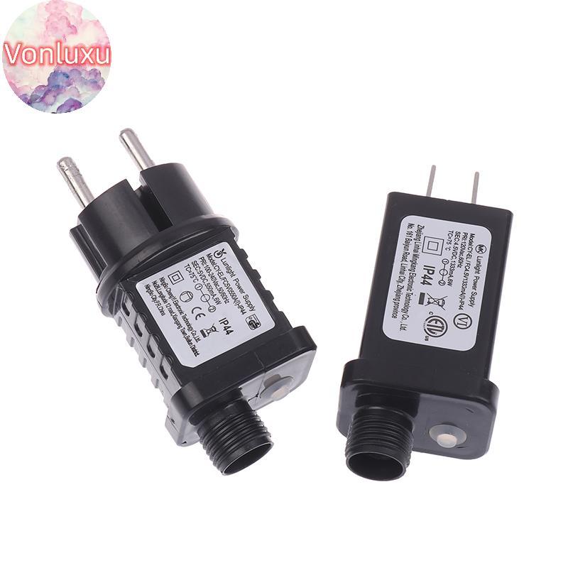 Vonluxu EU / US Cắm 5VDC 6W 8 Chức Năng SELV Đèn LED Driver Switch Adapter IP44 Chiếu Sáng Laser Chố
