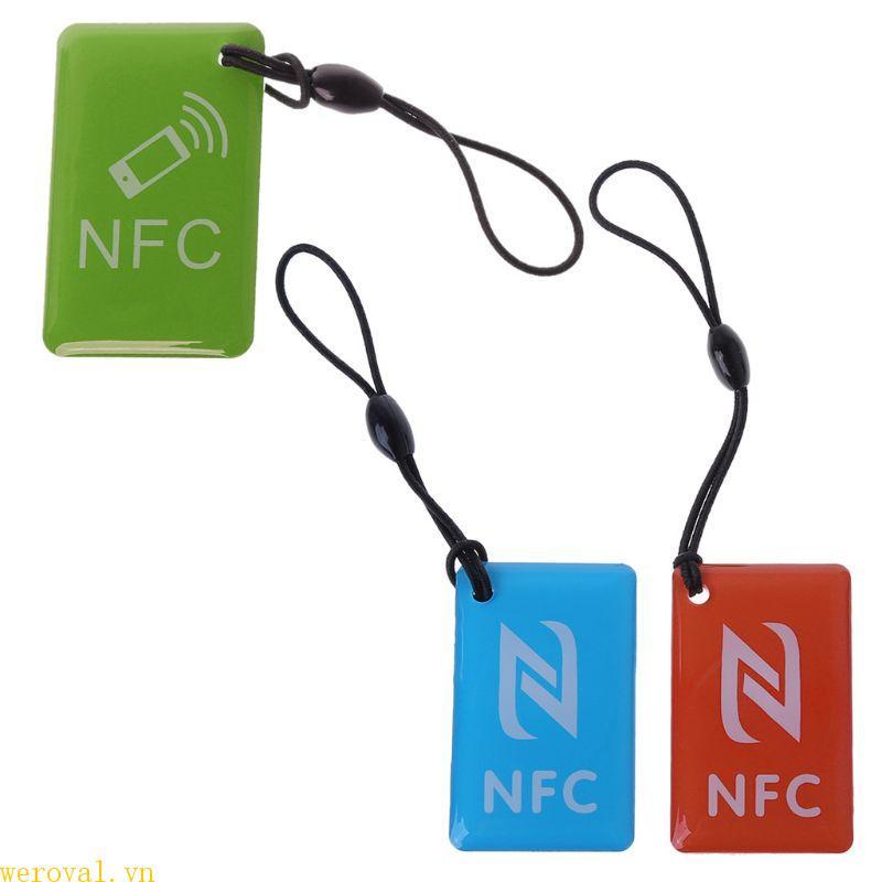 WER 213 Tag 213 Thẻ Nhãn NFC ID Thẻ PVC 144 Byte Thẻ NFC chống nước