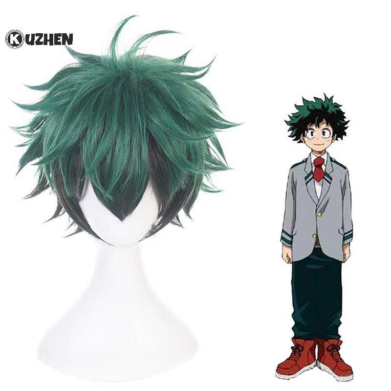 Kuzhen Tóc Giả Cosplay Izuku Midoriya - My Hero Academia | Deku Hot