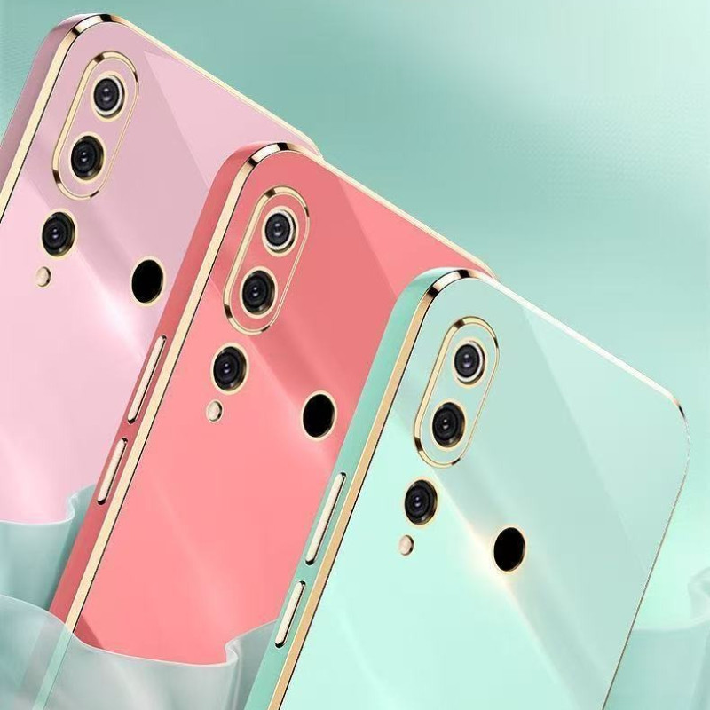 Bảo vệ chính xác Vỏ mềm mạ điện cạnh thẳng cho Huawei Nova 5Z 5T 5i 5 4 3 4E 3i Pro