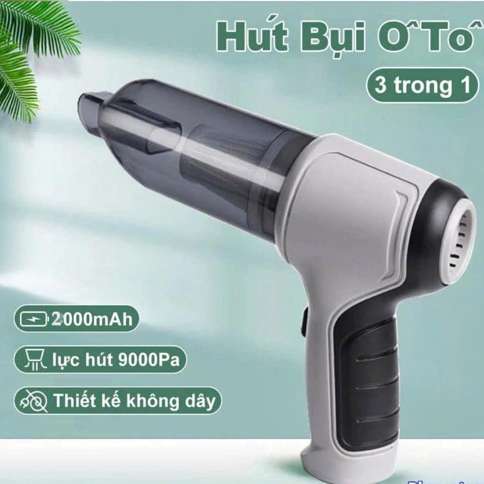 Máy hút bụi cầm tay không dây Tamashio HEPA 9000Pa Nhật Bản 120W - Làm Sạch