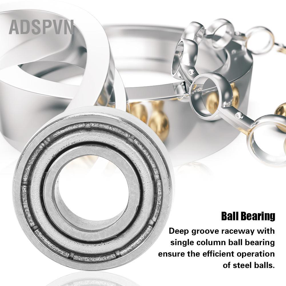 Adspvn Adspvn 686ZZ Vòng bi cột đơn rãnh sâu tốc độ cao 6 x 13 5 mm cho 10 chiếc công nghiệp nhẹ