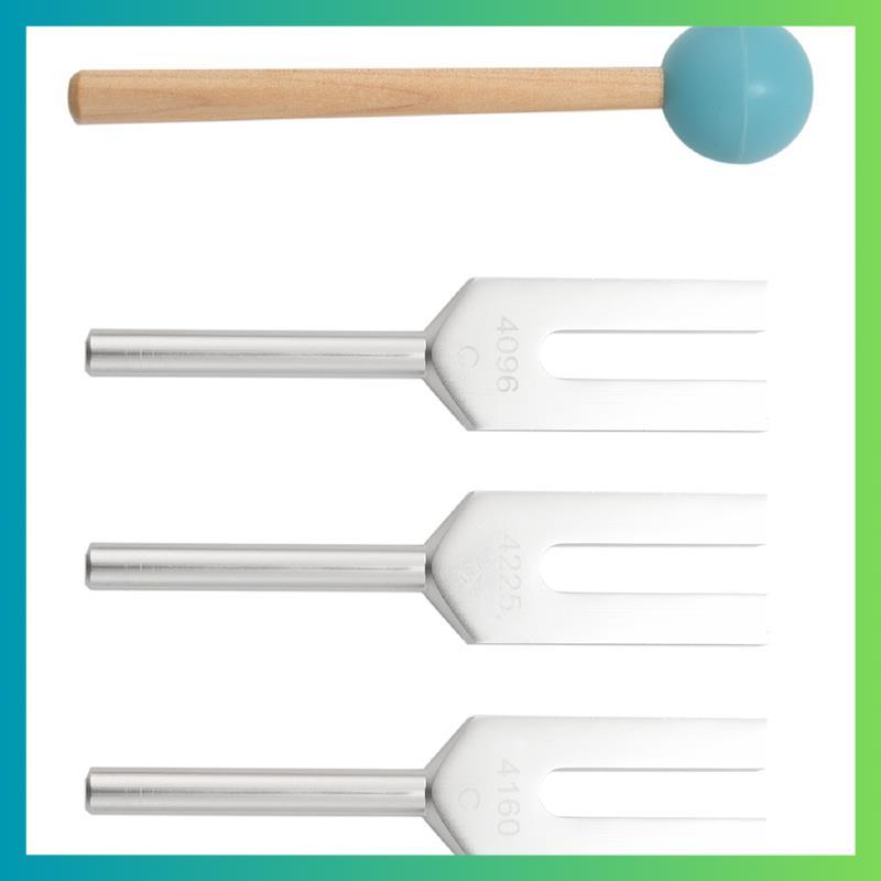 4 Cái / bộ Hợp Kim Nhôm Angel Crystal Tuning Fork 4096Hz / 4160Hz / 4225Hz Chỉnh Fork tukxymglda7c