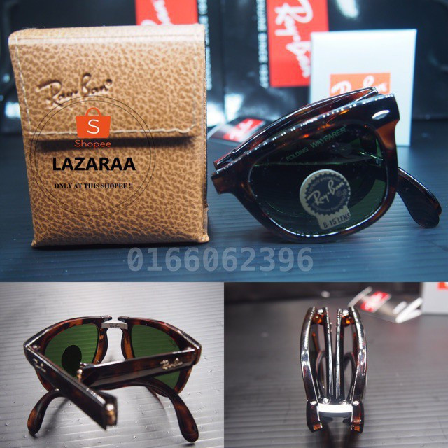 Rayban wayfarer tortois Authentic g15-Glasses