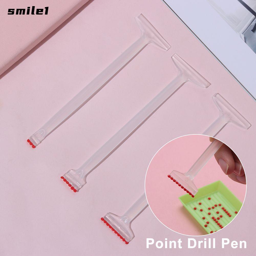 SMILE Diamond Painting Tool DIY Double Head Arts Thêu Kim Cương Khoan Bùn