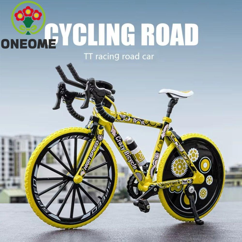 ONEOME Đồ chơi mô hình xe đạp, Road Mountain TT Racing Finger Mini Bike, Quà tặng sinh nhật Trang tr