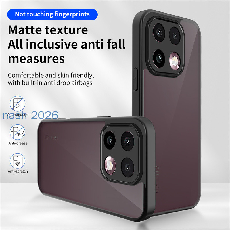 Ốp lưng cho Realme 16 Pro Realme 16 Pro + 16Pro 16Pro + Tùy chỉnh Vỏ điện thoại chống sốc PC + TPU m