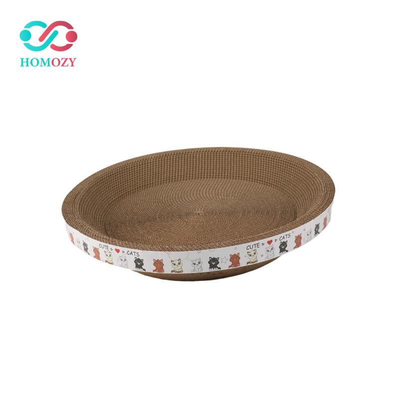 Cat Scratcher Bed Scratch Pad Nest Lounge Bảng cào 2 trong 1 để tập thể dục