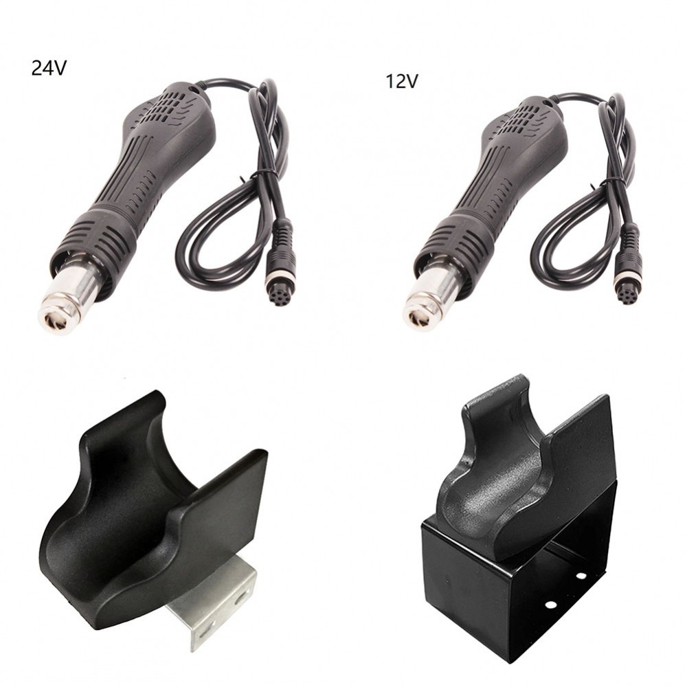 Thay thế tay cầm màu đen cho trạm hàn 858A 858D Sleek và chức năng