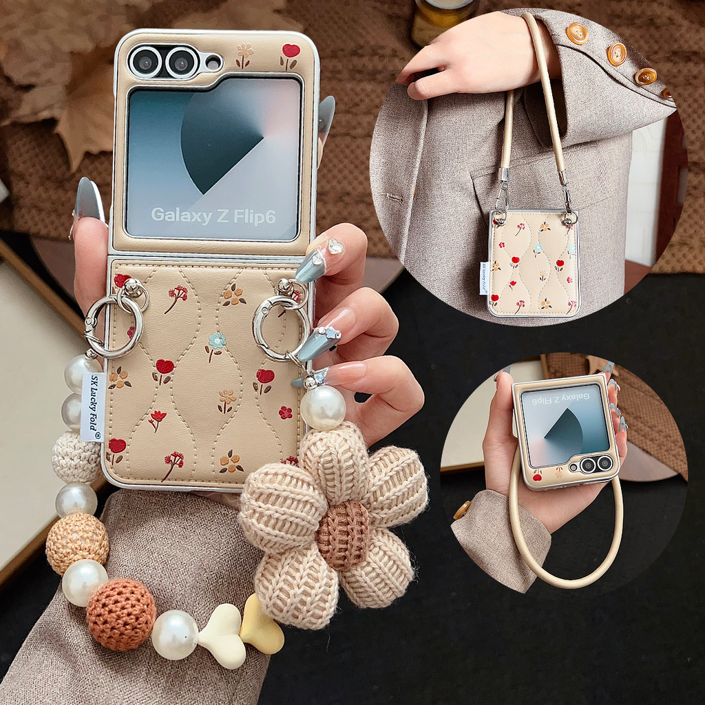 Túi xách & Satchel CASE cho Samsung Galaxy Z Flip 7 Case Flip7 FE Flip 6 5 Flip 6 CASE có màng bảo v