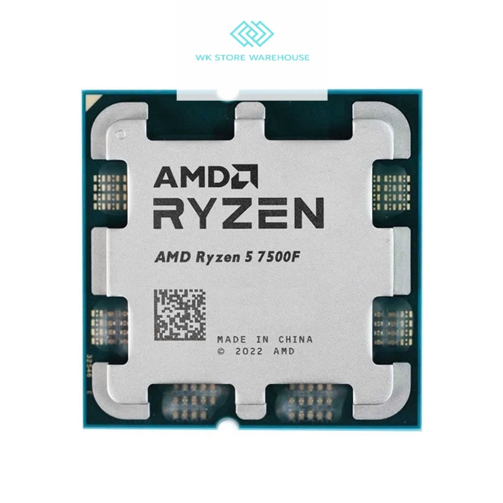 CPU AMD Ryzen 5 7500F Tray | 6 nhân 12 luồng / AM5, Mới BH 36T
