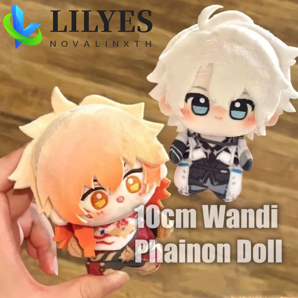 LILYES Honkai: Star Rail Plush, Anaxa Mydei Game Anime Búp bê bông Honkai, Kawaii Dress Up 10cm Cosp