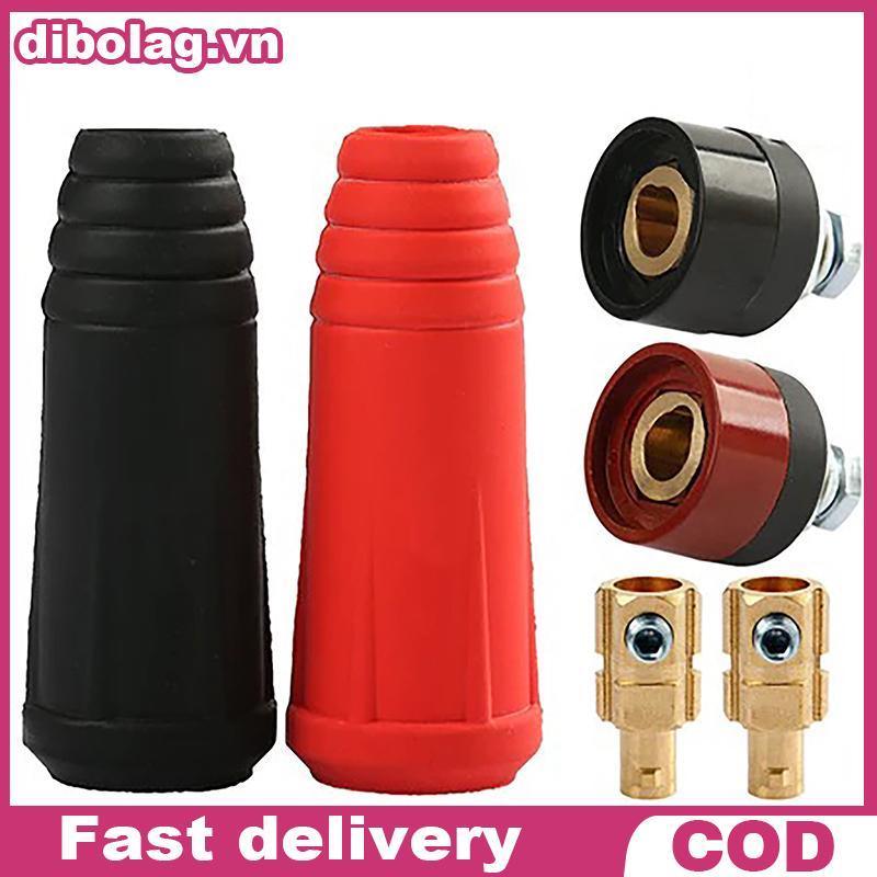 Đầu nối cáp hàn châu Âu DIBO DKJ10-25, Lắp nhanh nam / nữ.