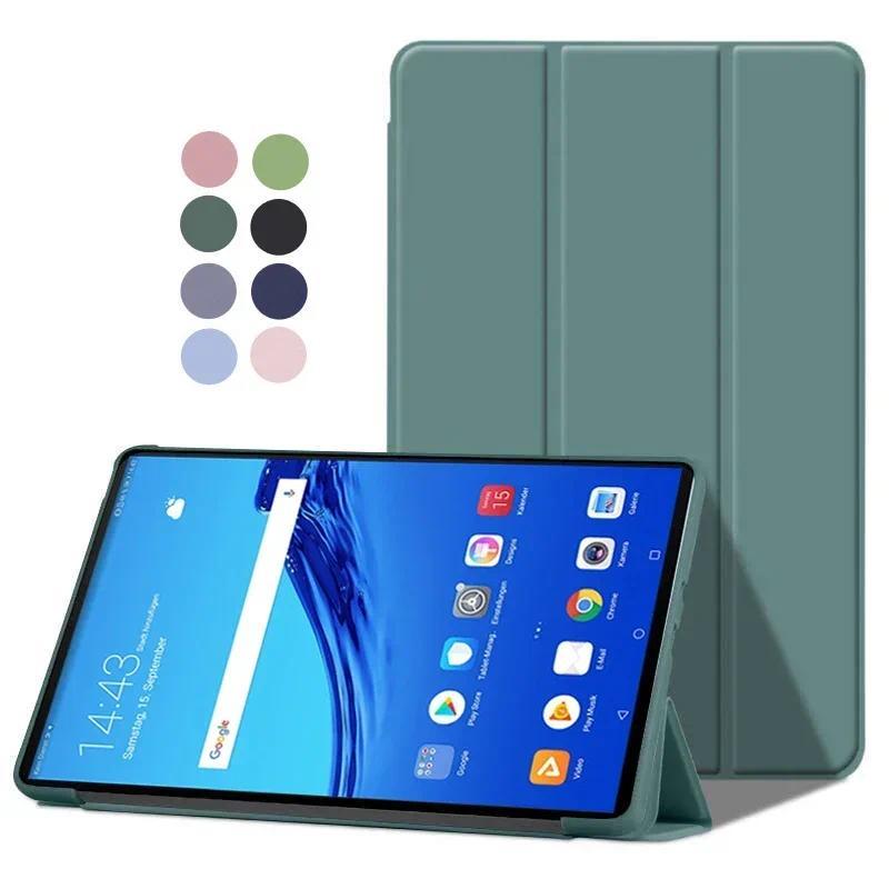 Dành Cho Huawei MediaPad T5 Ốp điện thoại 10.1 Inch Gấp Từ Tính Mềm TPU Lưng Máy Tính Bảng Dành Cho 