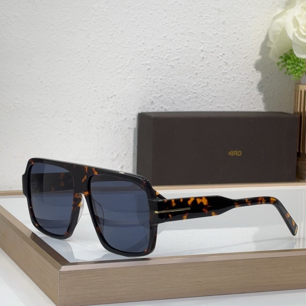 TF Aviator Sunglasses2025New Square Fashion Sunglasses Personality Unisex Sunglasses0933