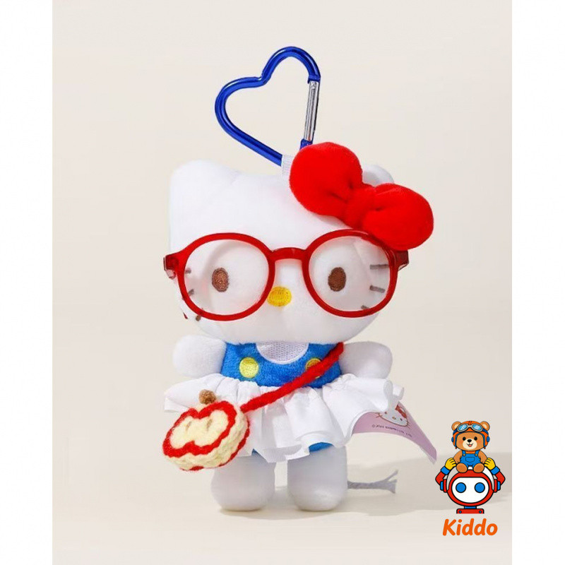 Bán Thật Chính Hãng Hello Kitty Móc Khóa Cross-Dressing Kitty Cat Doll Charm Chef Hello Kitty Doll B