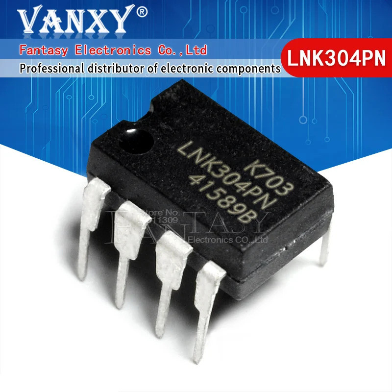 10 CÁI LNK304PN DIP7 LNK304P DIP LNK304 DIP-7 304PN IC mới và nguyên bản