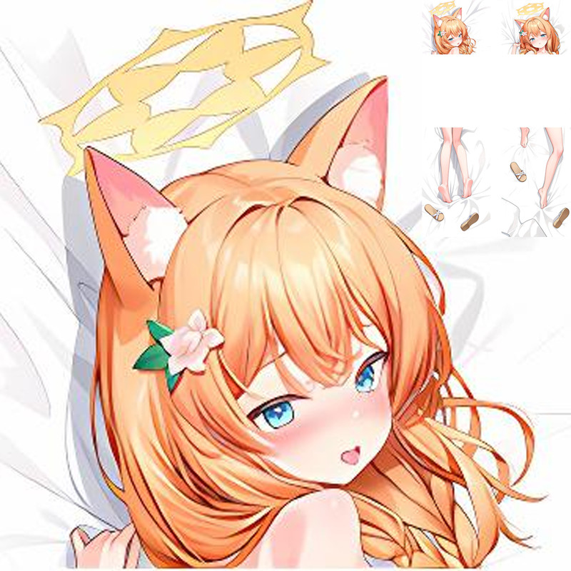 Anime Xanh Lưu Trữ Iichi Mari Dakimakura Vỏ Gối Hoạt Hình Cô Gái Futaba Sakura 18R Navi Vỏ Gối