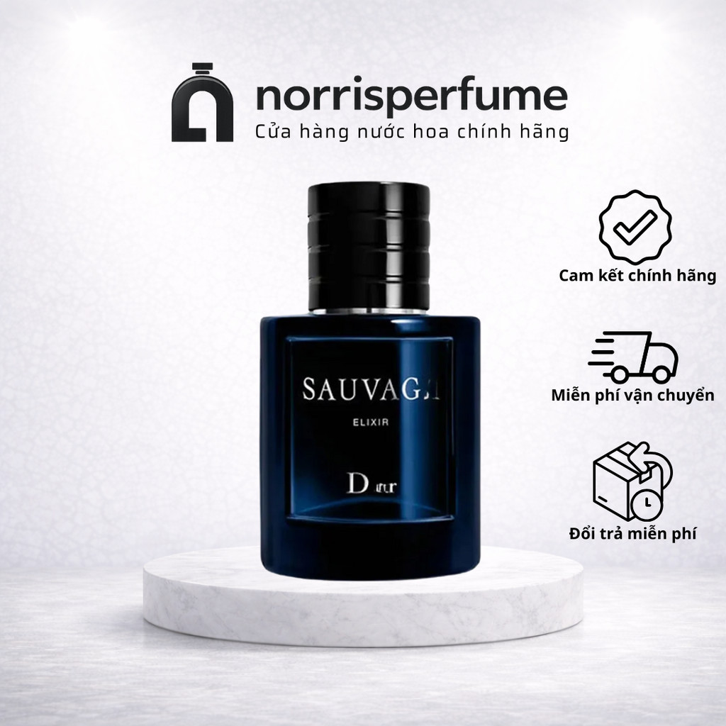 [Chính Hãng] Nước Hoa Nam 60ml Dior Sauvage Elixir – Nam Tính, Hấp Dẫn & Quyền Lực