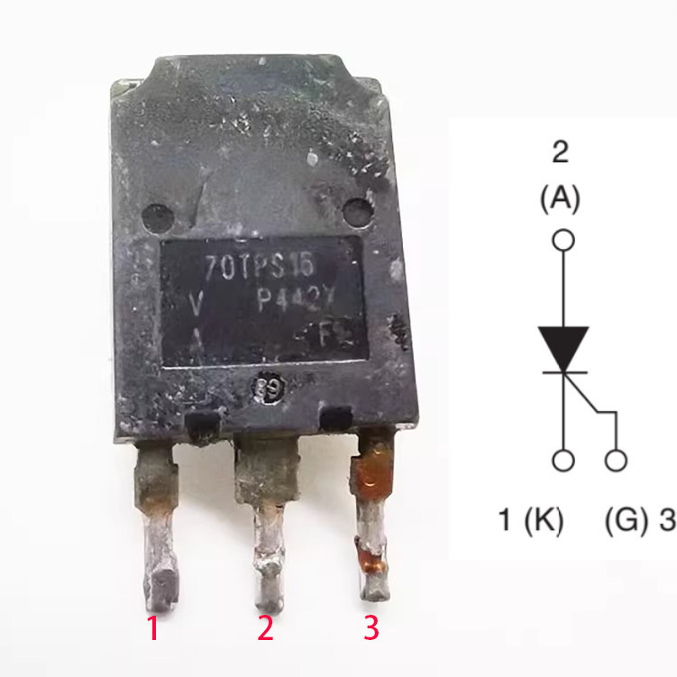 Máy tháo gỡ nhập khẩu chính hãng 70TPS16 Silicon một chiều có thể điều khiển dòng điện cao 70A1600V