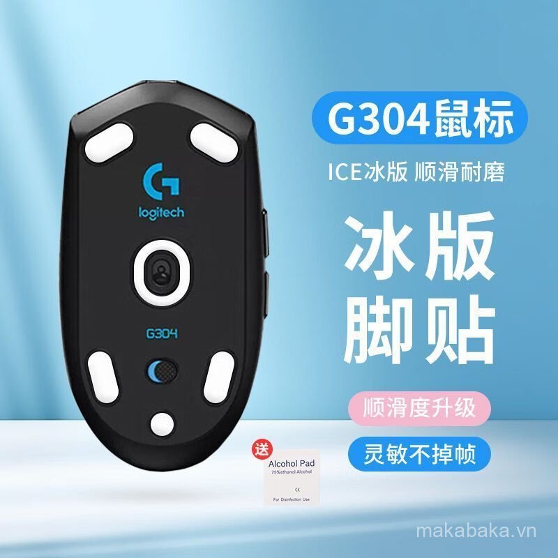 Logitech gpw Wireless G304 G903 G102 G403 Miếng Dán Chân Chuột ICE Phiên Bản Miếng Lót Chân Miếng Dá