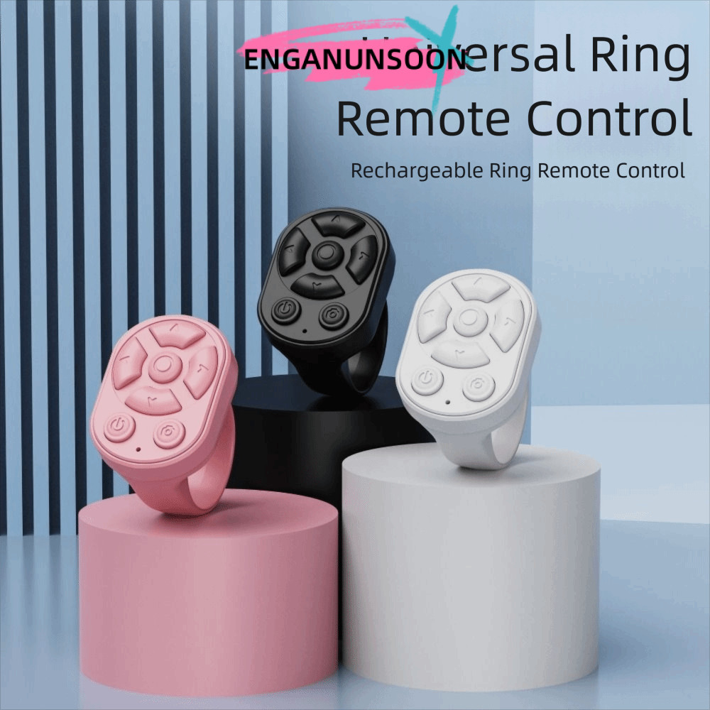 ENGANUNSOON Wireless Auto Clicker, Bộ điều khiển từ xa liên tục tự động di động, Nút đầu ngón tay Tr