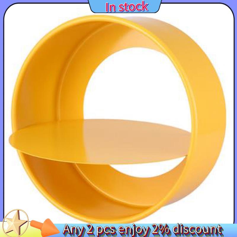 Còn hàng-Cake Mold Voan Live Bottom Lò nướng gia dụng chống dính bằng gốm tròn (6 inch)