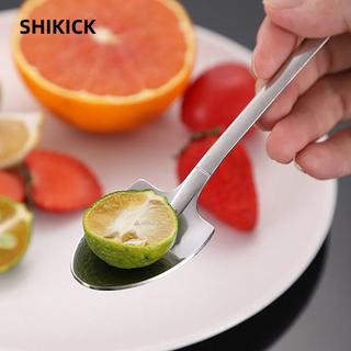 Shikick Retro Xẻng, Thìa Cà Phê Bằng Thép Không Gỉ Kem, Thìa Tráng Miệng Tay Cầm Dài Sáng Tạo Dụng Cụ Nhà Bếp