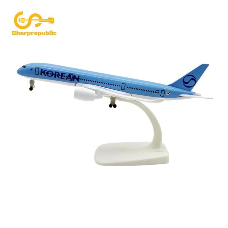 Mô hình máy bay mô phỏng mô hình Sharprepublic Air A350 Máy bay di động có bánh răng hạ cánh