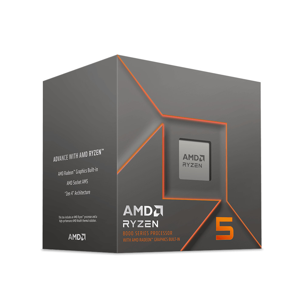 CPU AMD Ryzen 5 8500G / 3.5GHz Boost 5.0GHz / 6 nhân 12 luồng / 22MB / AM5 - Hàng Chính Hãng